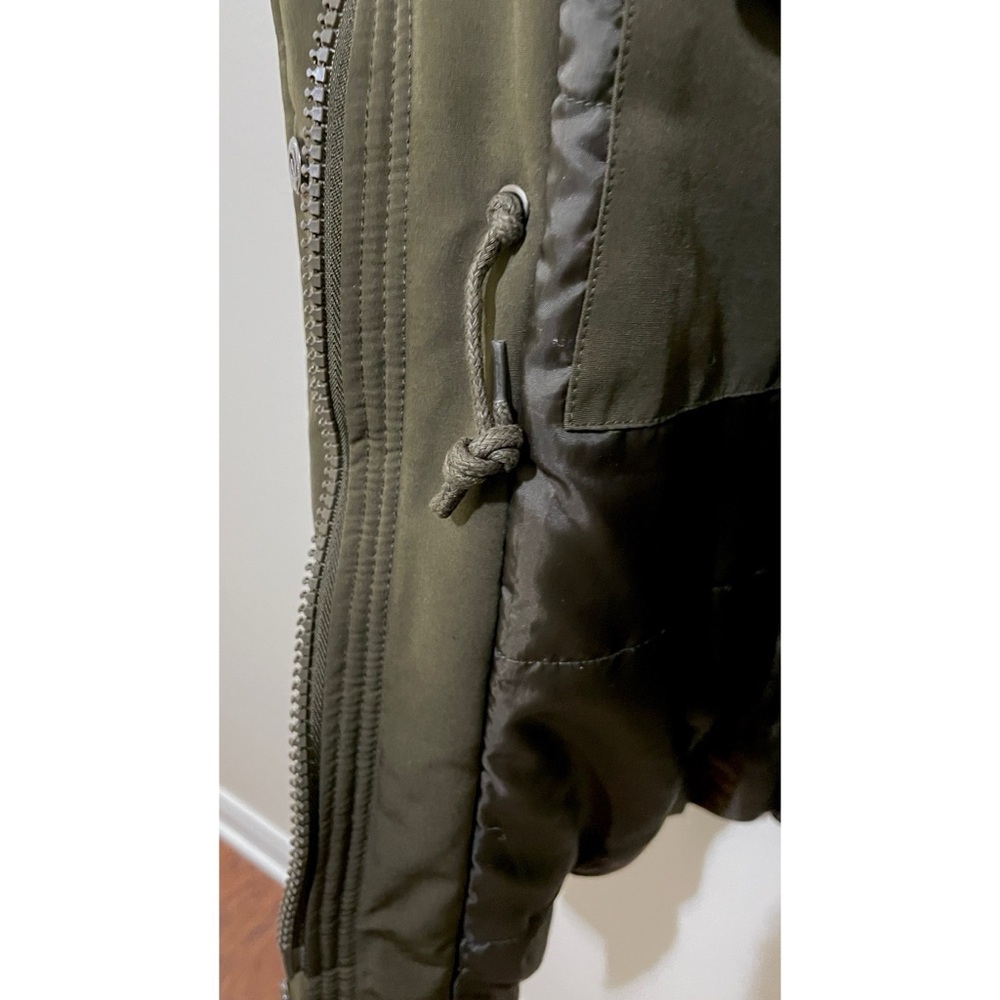 DRIFTWOOD Olive Bellina Floral Embroidered Coat, Size Medium - Picture 13 of 16